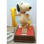 SNOOPY AND WOODSTOCK PHONE PUSH BUTTON DATED 1976