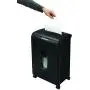 Fellowes 62MC 10-Sheet Micro-Cut Home and Office Paper Shredder with Safety Lock for Added Protection (4685101),Black