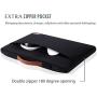 ProCase 12-12.9 inch Sleeve Case Bag for Surface Pro X 2017/Pro 7 6 4 3, MacBook Pro 13, iPad Pro Protective Carrying Cover Handbag for 11'' 12'' Lenovo Dell Toshiba HP Acer Chromebook -Black