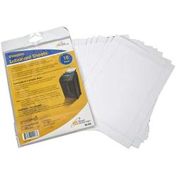 Royal Sovereign Shredder Lubricant Sheets, 10-Pack (RS-SLS)