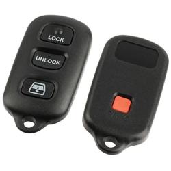 Key Fob Keyless Entry Remote Shell Case & Pad fits Toyota 1999-2009 4runner / 2001-2008 Sequoia