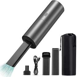 HONKYOB Mini Vacuum Cleaner,Handheld Vacuum and Blower 2 in 1,Computer keyboard Cleaner,Cordless USB Rechargeable,Portable Car Vac Cleaner with Quick Charge,for Desktop,Car Interior and Other Crevices
