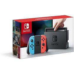 Nintendo Switch – Neon Red and Neon Blue Joy-Con - HAC 001 (Discontinued by Manufacturer)