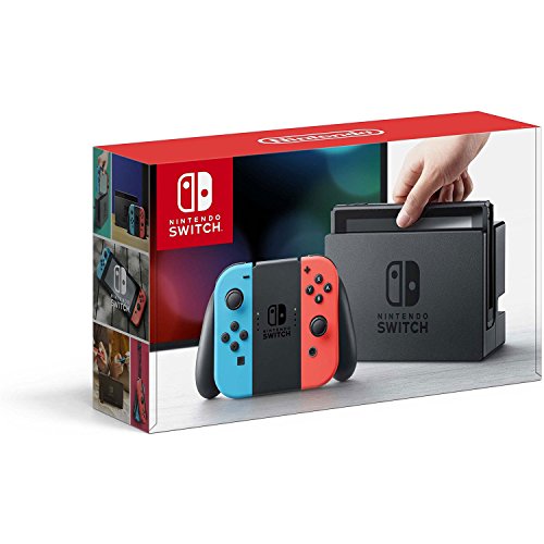 Nintendo Switch – Neon Red and Neon Blue Joy-Con - HAC 001 (Discontinued by Manufacturer)