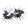Terminal Removal Tool Kit 39Pcs for Car Connector and Other Household Devices, Wire Connector Terminal Pin Extractors, Crimp Connector Pin &Wire Harness Terminal Extractor, Back Needle Removal Tool