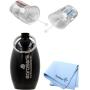 Earasers Earplugs for Musicians, Concerts, Motorcycles, Hunting, Sports and Fitness, Workplace and for Noise Sensitivity Conditions and More (Large) w/a Free Case and Spot Cleaning Cloth