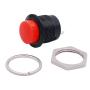 Twidec/12Pcs SPST AC250V/3A AC125V/6A Mini Off(ON) NO Momentary Push Button Switch 5 Colour R13-507-5C-12PCS
