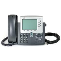 Cisco 7962G Unified VoIP Phone - Silver/Dark Grey (Renewed)