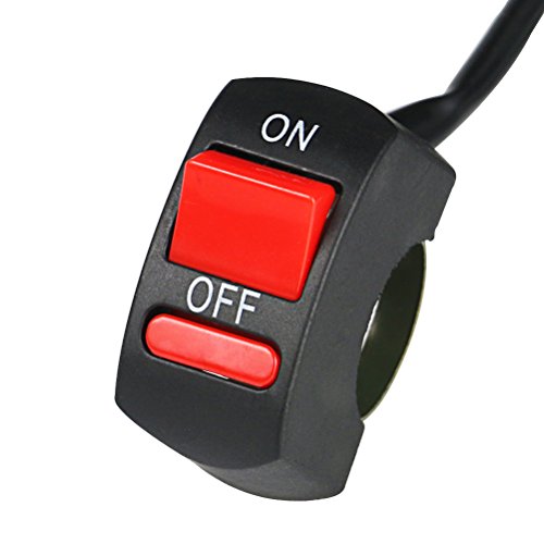 LYLLA Universal Motorcycle Tuning Part Handle Switch Button for U5 U7 U2 LED Headlight Angel Eyes Spotlight Scooter Electrombile