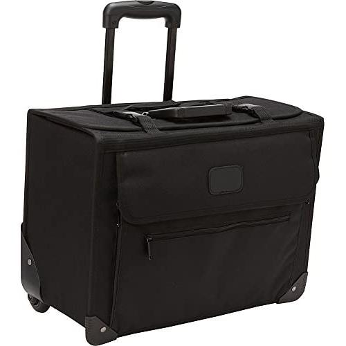Travelwell Bellino Rolling Computer Office Porter, Black
