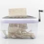 A4 /A6 Manual Hand Paper Shredder 9'' Document File Handmade Straight Cutting Machine Tool for School Office Home Use
