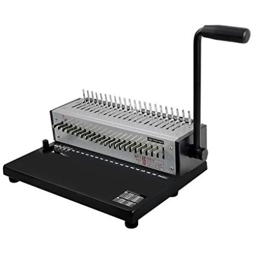 Rayson SD-1501A21 Binding Machine with Combs Set - 21 Hole / 200 Sheets Comb Binder for Punching or Binding