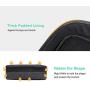 Electronic Organizer, BAGSMART Accessories Organizer Travel Double Layer Electronics Bag Large for 10.5 inch iPad Pro, Adapter, Cables, Black