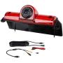 Brake Light Rear View Backup Camera Compatible with Chevy Express GMC Savana Van 1500 2500/3500 2003-2019 Brake Light Camera Brake Light Reverse Backup Camera