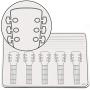 11'' x 17'' x 1/8'' Music Lapboards, Highest Quality, No Ghosting and Made in The USA - Only by OptiMA Dry Erase Products (11'' x 17'', Guitar Strings & Guitar Necks)
