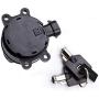 Ignition Switch for 11-17 Harley-Davidson Dyna Softail Road King FXDWG FLHR 71517-11 (Chrome)