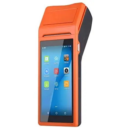 Aibecy All in One Handheld PDA Printer Smart POS Terminal Wireless Portable Printers Intelligent Payment Terminal Function BT/WiFi/USB OTG/ 3G Communication
