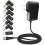 ZOZO 10W 5V2a (2000mA) Multi Tip Switching AC Power Adapter Replacement Wall Charger for Android Tablets Webcam Routers Toys Recorder Bluetooth Speaker TV Box USB Hub and More DC 5v Devices