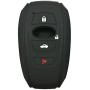 Coolbestda Silicone 4 Buttons Smart Key Fob Cover Remote Case Keyless Protector Skin for 2018 2017 Subaru Forester Sti 2017 2018 Outback Legacy 2015-2018 XV Crosstrek Impreza 2014-2017 BRZ 2016 WRX
