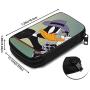 Hxuedan Daffy Duck Looney Tunes The Data Cable Storage Bag is A Portable and Independent Design SuitableVFor Travelers to Place The Data Cable, Earphone and Electronic Product Data Cable Storage Bag