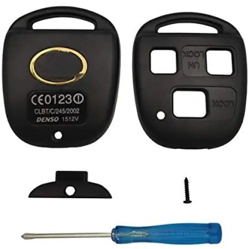 Key Fob Shell Case Replacement For Lexus Keyless Entry Remote Key Case Fit For Lexus GS300 GS400 GS430 GX470 IS300 LS400 LS430 LX470 RX300 RX330 RX350 RX400h RX450h SC430
