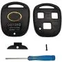 Key Fob Shell Case Replacement For Lexus Keyless Entry Remote Key Case Fit For Lexus GS300 GS400 GS430 GX470 IS300 LS400 LS430 LX470 RX300 RX330 RX350 RX400h RX450h SC430