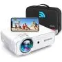VANKYO Leisure 430W Pro WiFi Mini Projector [2021 Upgraded], HD 1080P and 236'' Supported, Portable Wireless Mirroring Projector, Compatible w/ TV Stick/iOS/Android/PS5/PC for Home