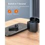 Wireless Earbuds, TaoTronics SoundLiberty 92 Bluetooth 5.0 Earbuds with Charging Case Hi-Fi Stereo TWS True Wireless Earbuds with Mic Smart Touch Control IPX8 30H Playtime Wireless Earphones
