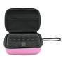 Casematix Pink Skin Care Case Compatible with 1 Amope Pedi Perfect Electronic Foot File with Small accessories and Amope Replacement Rollers, Includes Case Only