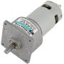 DC12V/24V 35W Mini DC Gear Motor Metal Speed Adjustable Large Torque Motor CW/CCW(12v 600rpm)