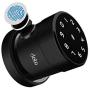 DATO Smart Door Lock - Keyless Fingerprint and Touchscreen Digital Door Lock, Secure Bluetooth, Easy Install, Great for Airbnb, Hotels and Offices, Homes, Apartments, Black(Upgraded 2.0)