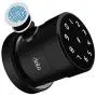 DATO Smart Door Lock - Keyless Fingerprint and Touchscreen Digital Door Lock, Secure Bluetooth, Easy Install, Great for Airbnb, Hotels and Offices, Homes, Apartments, Black(Upgraded 2.0)