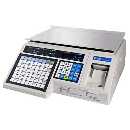 CAS LP1000N Label Printing Scale, 30lbs Capacity, 0.01lbs Readability