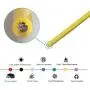BNTECHGO 14 Gauge Silicone Wire Spool 40 ft Yellow Flexible 14 AWG Stranded Tinned Copper Wire