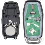 Replacement Keyless Entry Remote Fob for Lincoln FCC ID M3N A2C31243300 P/N 164-R8106- with Insert Key Smart Prox