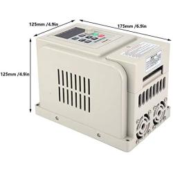 VFD Variable Frequency Inverter PWM 220V AC Variable Frequency Drive VFD Speed Controller 1-phase Input 1-phase Output 2.2KW