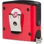 eTape16 Digital Electronic Tape Measure – For Accurate Measuring – Time-Saving Construction Tool – Red Polycarbonate Plastic– 3 Memory Functions – 16 Feet
