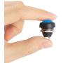 PP-NEST 10 Pieces 12mm Waterproof Push Button Momentary On Off Switch ANKG-01 (Blue)
