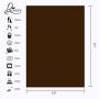 LYLYCTY 5x7ft Photography Studio Non-Woven Backdrop Coffee Color Backdrop Solid Color Backdrop Simple Background LY089