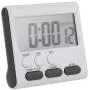 ACHICOO Magnetic Large LCD Digital Kitchen Timer with Loud Alarm Count Up& Down Clock to 24 Hours White + Rose red Electronic Phone Computer Products for Travel/Work