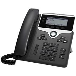 Cisco IP Phone CP-7821-K9 Charcoal,Black