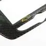 1 Piece Black Carbon Fiber 7'' Radio Screen Navigation Panel Trim Cover Decal Sticker for Chevrolet Camaro 2016-Present Accessories
