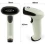 Wireless Bluetooth Barcode Scanner, Symcode Handheld USB CCD Cordless Barcode Scanner with USB Receiver Support Storing Codes Rechargeable Bar Code Reader Long Battery Life