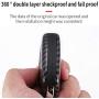 WFMJ Red Carbon Fiber + Silicone Button Smart Remote 4 Buttons Key Fob Cover Case Shell Fob for 2015 2016 2017 2018 Hyundai Elantra Sonata Tucson Santa Fe I40 IX35 I45