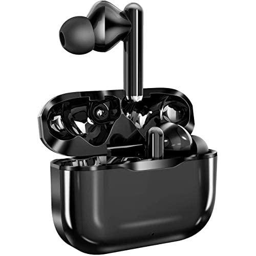 Wireless Earbuds Bluetooth 5.0 Headphones in Ear Ear Buds with Noise Cancelling Mic, IPX7 Waterproof Sports Headsets with Charging Case, Touch Control for Apple Airpods/iPhone/Android