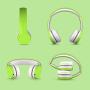 LilGadgets Connect+ Kids Premium Volume Limited Wired Headphones with SharePort and Inline Microphone (Children, Toddlers) - Green LilGadgets Connect+ Kids Premium Volume Limited Wired Headphones with SharePort and Inline Microphone (Children, Toddlers) - Green