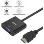 HDMI to VGA, Benfei Gold-Plated HDMI to VGA Adapter (Male to Female) Compatible for Computer, Desktop, Laptop, PC, Monitor, Projector, HDTV, Chromebook, Raspberry Pi, Roku, Xbox and More - Black