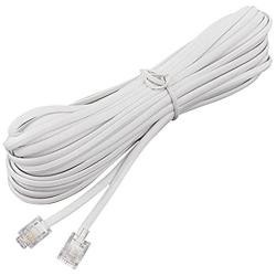 Ted Lele Male to Male 6P2C RJ11 Telephone Fax Machines Modems Straight Cable Wire Line 8M / 26.2ft Long