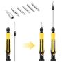 45 in 1 Mini Screwdriver Set, VCOO Torx Bit Tools Set, Small Precision Screwdriver Kit with Tweezers & Extension Shaft for Repair or Maintenance