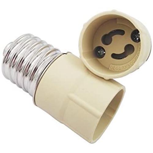 2pcs E39/E40 to PGZ(X) 18 Adapter, E39 Mogul Lamp Base to PGZ18 PGZX18 Socket Converter for Philips 315W T9/T12 CMH CDM LEC Lamps.Ceramic,High Heat Resistant, Better Quality.